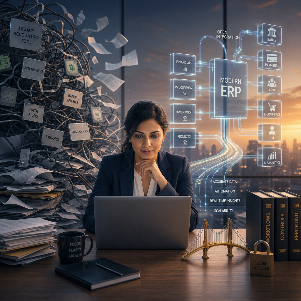ERP integracije za poslovne aplikacije in računovodstvo